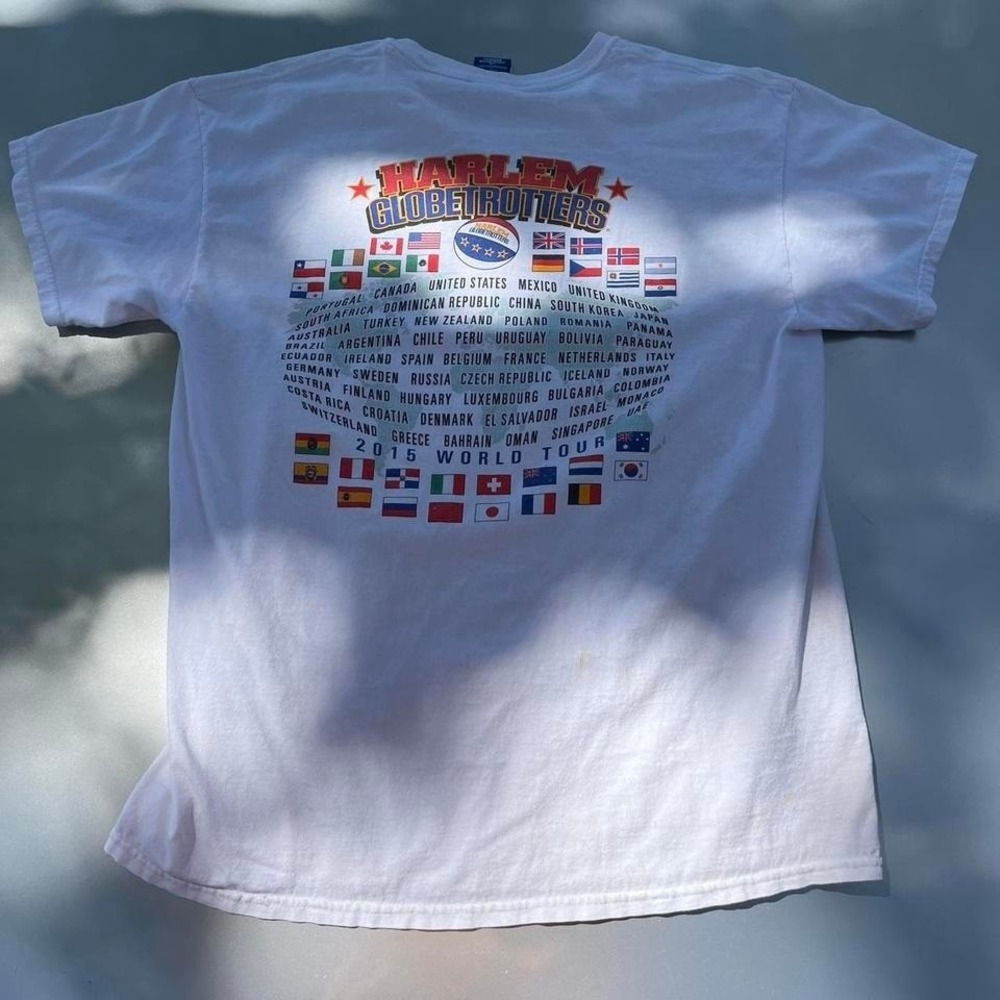 Harlem globetrotters world tour tshirt - Picture 4 of 8